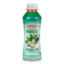 Load image into Gallery viewer, Smart Juice Organic Probiotic Beverage, Cucumber Mint, 16oz (Pack of 12)
