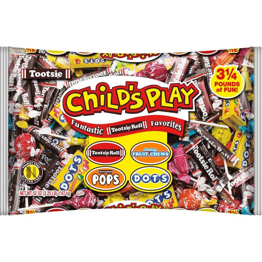 Tootsie Candy Mix, Child's Play, 3.25lbs Bag