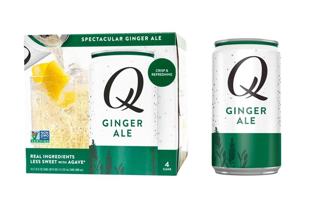 Q Mixers Premium Ginger Ale, 7.5 oz (Pack of 24) - Oasis Snacks
