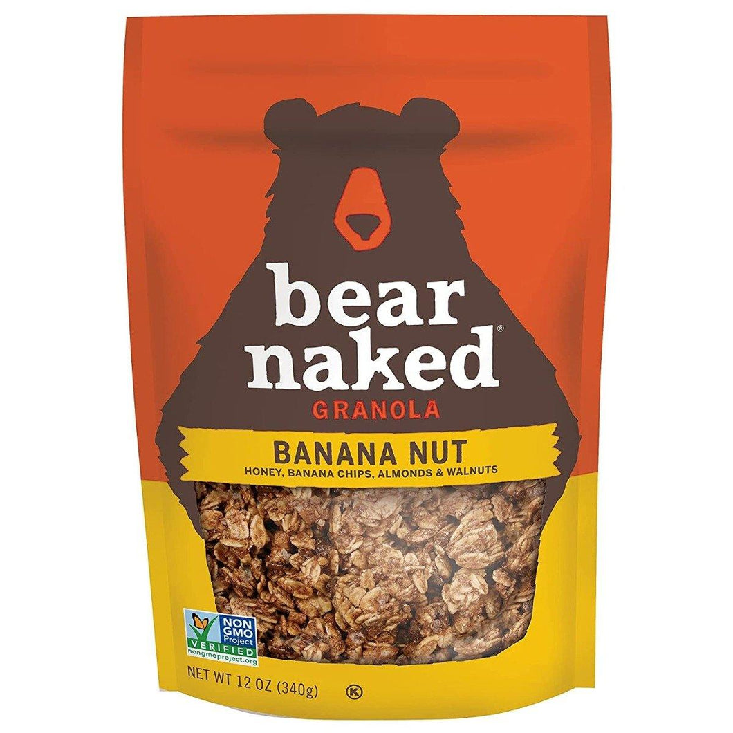 Bear Naked Granola, Banana Nut, 12oz (Pack of 6) - Oasis Snacks