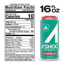 Load image into Gallery viewer, A SHOC Energy Drink, Watermelon, 16oz (Pack of 12)
