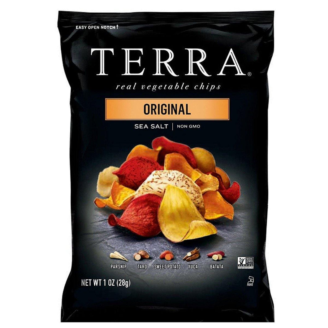 TERRA Original Chips with Sea Salt, 1oz (Pack of 24) - Oasis Snacks