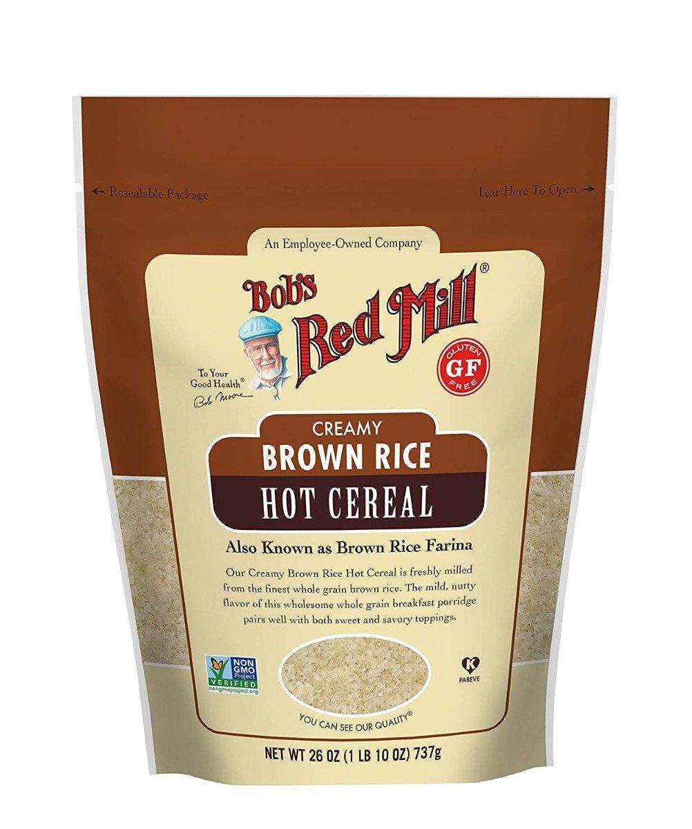 Bob's Red Mill Hot Cereal, Creamy Brown Rice, 26oz Bag - Oasis Snacks
