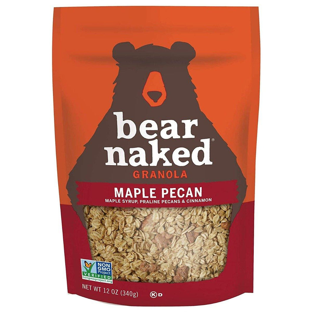Bear Naked Granola, Maple Pecan, 12oz (Pack of 6) - Oasis Snacks