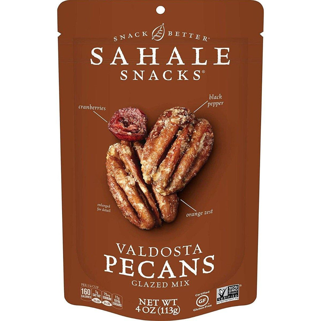 Sahale Snacks, Valdosta Pecans Glazed Mix, 4oz (Pack of 6) - Oasis Snacks