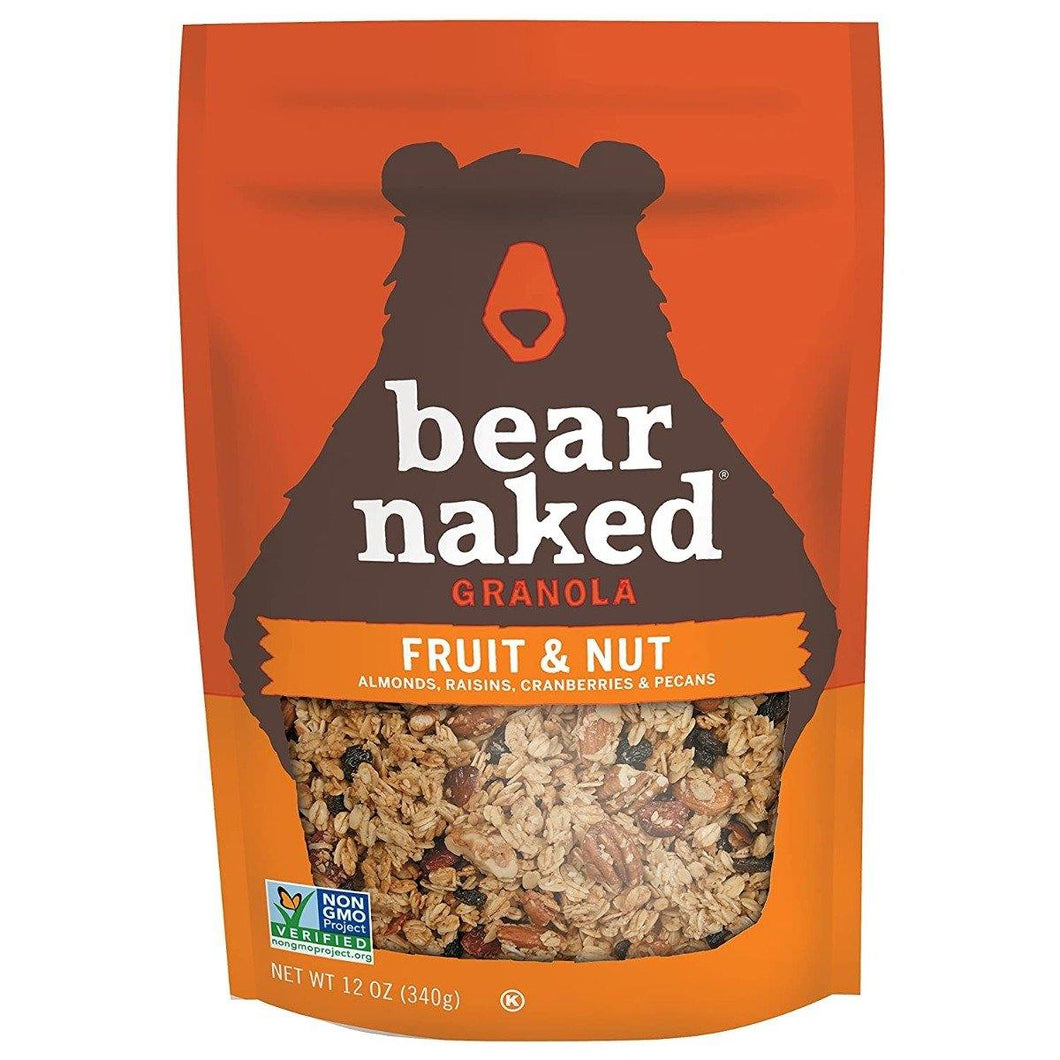 Bear Naked Granola, Fruit & Nut, 12oz (Pack of 6) - Oasis Snacks