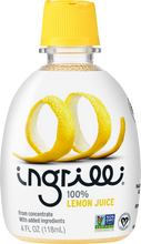 Load image into Gallery viewer, Ingrilli 100% Lemon Juice (from concentrate), 4 Fl Oz - Multi Pack
