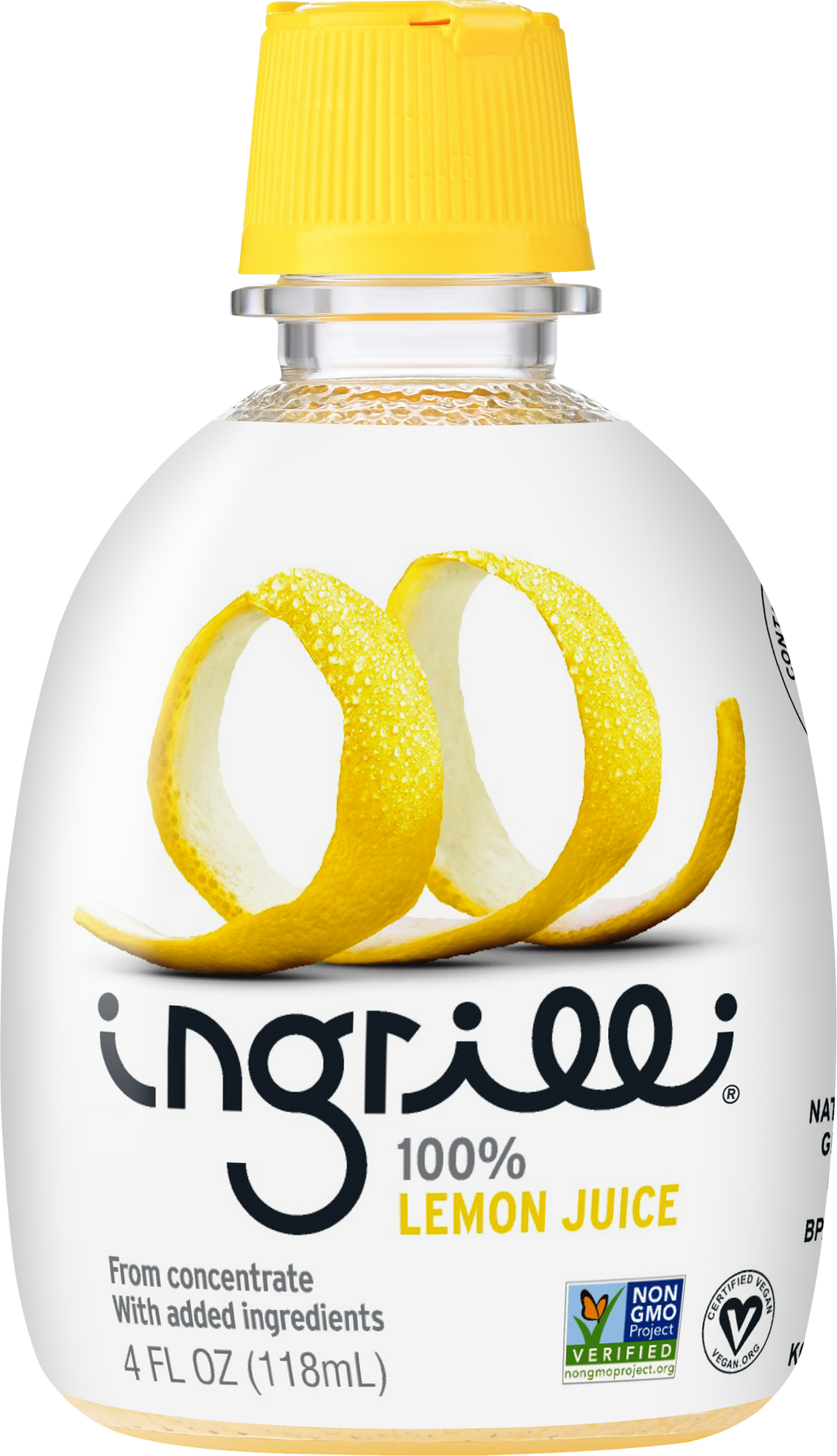 Ingrilli 100% Lemon Juice (from concentrate), 4 Fl Oz - Multi Pack