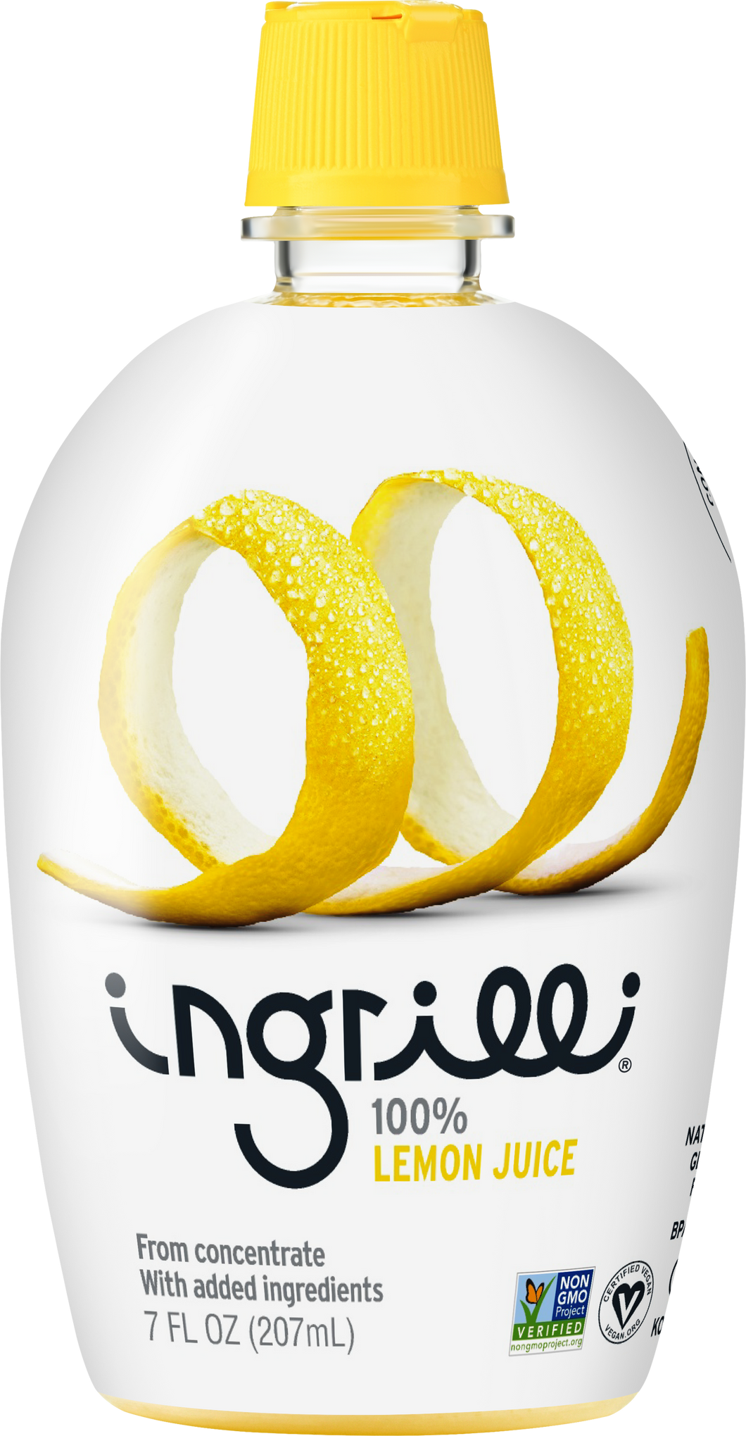 Ingrilli 100% Lemon Juice (from concentrate), 7 Fl Oz - Multi Pack