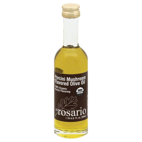 daRosario 100% Organic Porcini Mushroom Truffle Flavored Olive Oil, 1.76oz - Multi-Pack