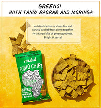 Load image into Gallery viewer, Yolele Fonio Chips, Tangy Baobab Onion Moringa, 5oz - Multi-Pack
