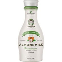 Load image into Gallery viewer, Califia Farms Dairy-Free Unsweetened Almond Milk, 48 Oz - Multi-Pack
