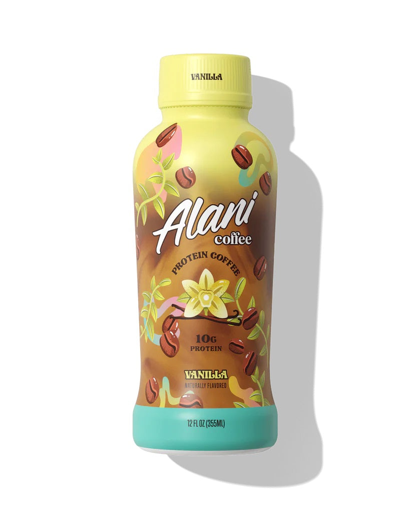 Alani Nu Coffee, Vanilla, 12oz (Pack of 12)