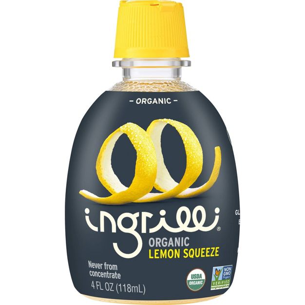Ingrilli Organic Lemon Squeeze, 4 Fl Oz - Multi Pack