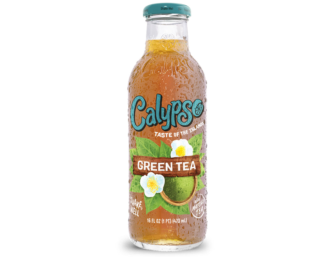 Calypso Green Tea 16oz (Pack of 12)