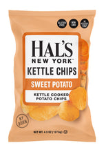 Load image into Gallery viewer, Hal&#39;s New York Kettle Chips, Sweet Potato, 4.5oz - Multi Pack - Oasis Snacks
