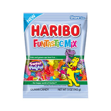 Load image into Gallery viewer, Haribo Gummi Candy, Funtastic Mix, 5oz Bags (Pack of 12)
