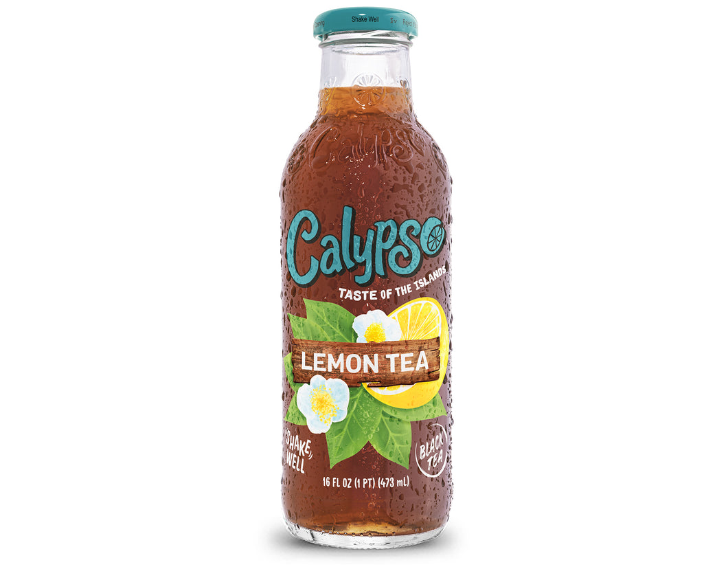 Calypso Lemon Tea, 16oz (Pack of 12)