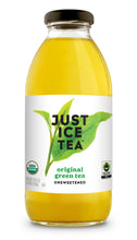Load image into Gallery viewer, Just Ice Tea, Original Unsweetened Green Tea, 16oz (Pack of 12)
