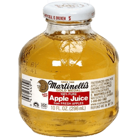 Martinelli's 100% Pure Apple Juice, 10 Ounce (Pack of 12) - Oasis Snacks
