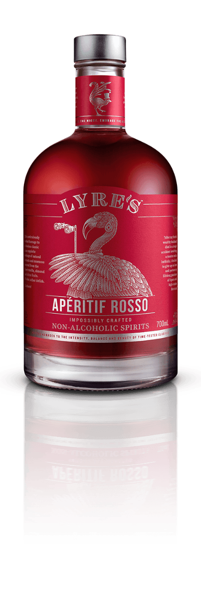 Lyre's Non-Alcoholic Spirit Aperitif Rosso 23.7 Fl Oz (Pack of 1) - Oasis Snacks