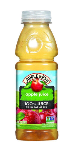 Apple & Eve 100% Apple Juice, 16 oz (Pack of 12) - Oasis Snacks