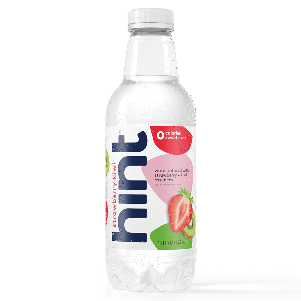 Hint Water, 16oz, Strawberry Kiwi - Oasis Snacks