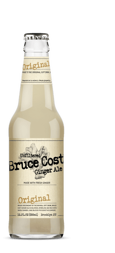 Bruce Cost Unfiltered Original Ginger 12 oz (Pack of 24) - Oasis Snacks