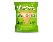 Load image into Gallery viewer, Beanfields Bean Chips, Jalapeno Lime, 1.5 Ounce (Pack of 24) - Oasis Snacks
