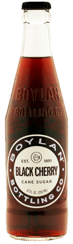 Boylan Soda 12oz BLACK CHERRY - Oasis Snacks