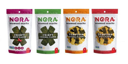 Nora Seaweed Premium Snack - Mix & Match Custom Pack of 24 - Oasis Snacks