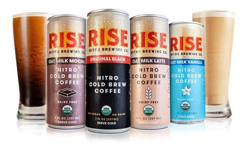RISE Cold Brew Coffee 7oz Cans, Mix & Match Custom Pack of 24 - Oasis Snacks