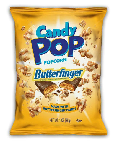 Candy Pop Popcorn, Butterfinger, 1oz - Multi Pack - Oasis Snacks