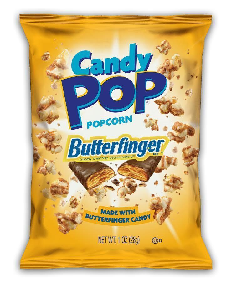Candy Pop Popcorn, Butterfinger, 1oz - Multi Pack - Oasis Snacks