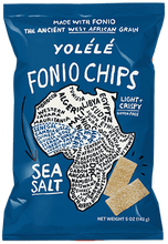 Load image into Gallery viewer, Yolele Fonio Chips, Sea Salt, 5oz - Multi-Pack
