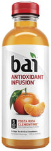 Load image into Gallery viewer, Bai Flavored Water, Costa Rica Clementine, Antioxidant Infused Drinks, 18 fl oz (Pack of 12) - Oasis Snacks
