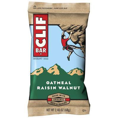Clif Bar Energy Bar, Oatmeal Raisin Walnut, 2.4oz (Pack of 12) - Oasis Snacks