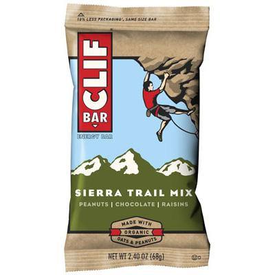 Clif Bar Energy Bar, Sierra Mix Trail, 2.4oz (Pack of 12) - Oasis Snacks