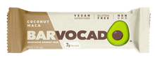 Load image into Gallery viewer, Barvocado Avocado Energy Bar, Coconut Maca, 1.7oz - Multi Pack - Oasis Snacks

