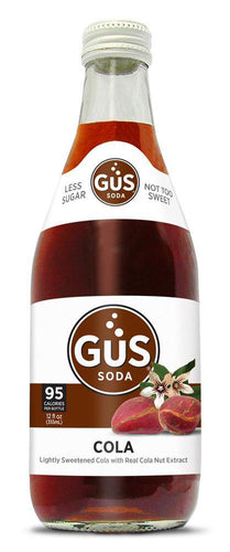 GuS Soda Dry Cola 12 oz (Pack of 24) - Oasis Snacks
