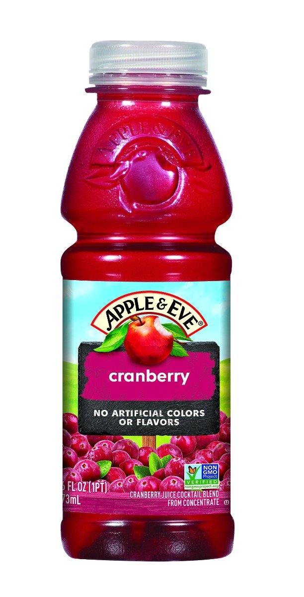 Apple & Eve Cranberry Cocktail 16 oz  (Pack of 12) - Oasis Snacks