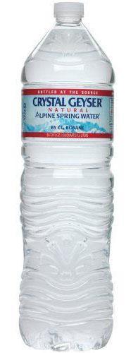 Crystal Geyser Natural Alpine Spring Water, 50.7 oz (Pack of 12) - Oasis Snacks
