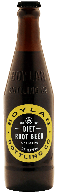 Boylan Soda 12oz DIET ROOT BEER - Oasis Snacks