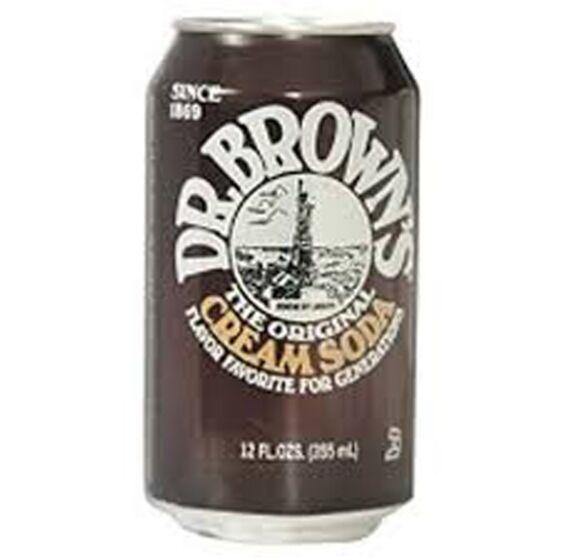 Dr. Browns Soda, Cream, 12oz (Pack of 12) - Oasis Snacks