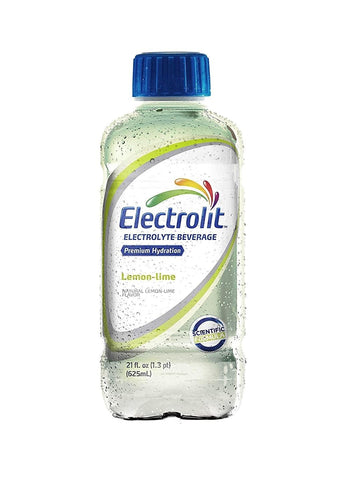 Electrolit Electrolyte Hydration Beverage, Lemon/Lime, 21oz (Pack of 12) - Oasis Snacks