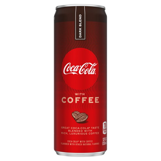 Coca Cola with Coffee, Dark Blend, 12oz (Pack of 12)