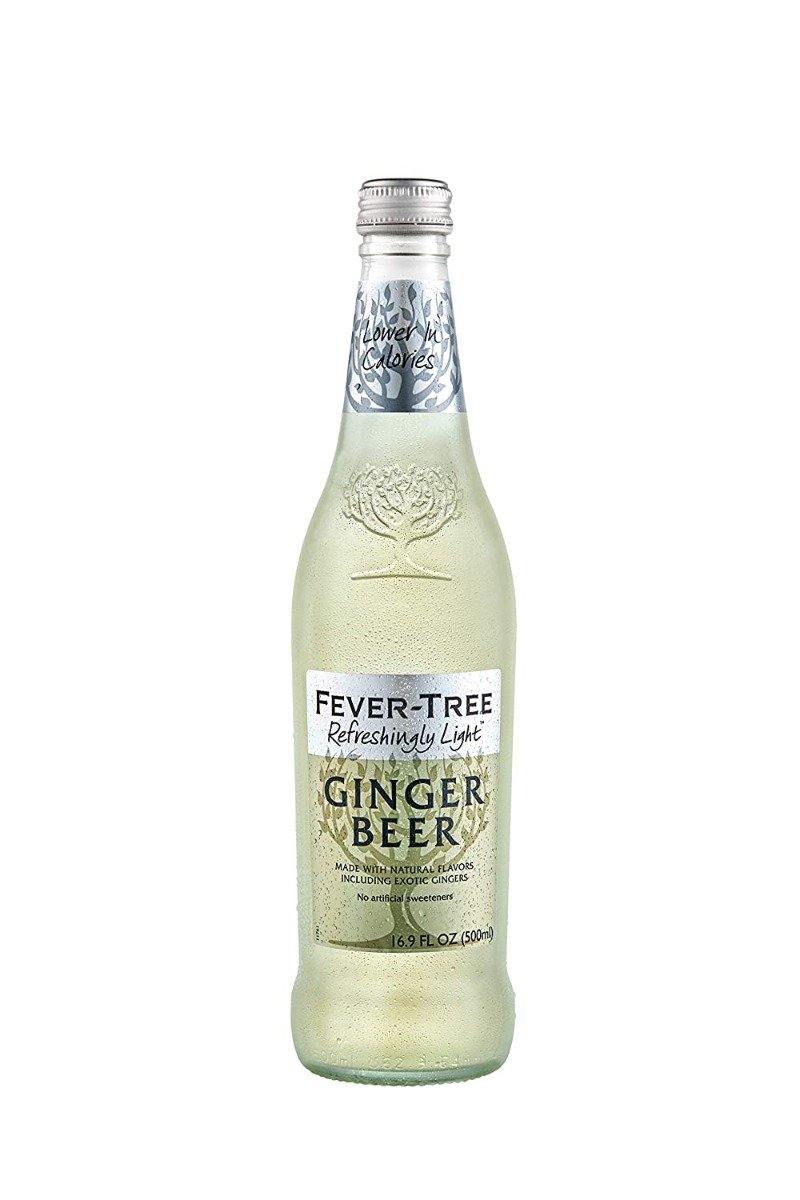 Fever Tree Light Ginger Beer 16.9oz (Pack of 8) - Oasis Snacks