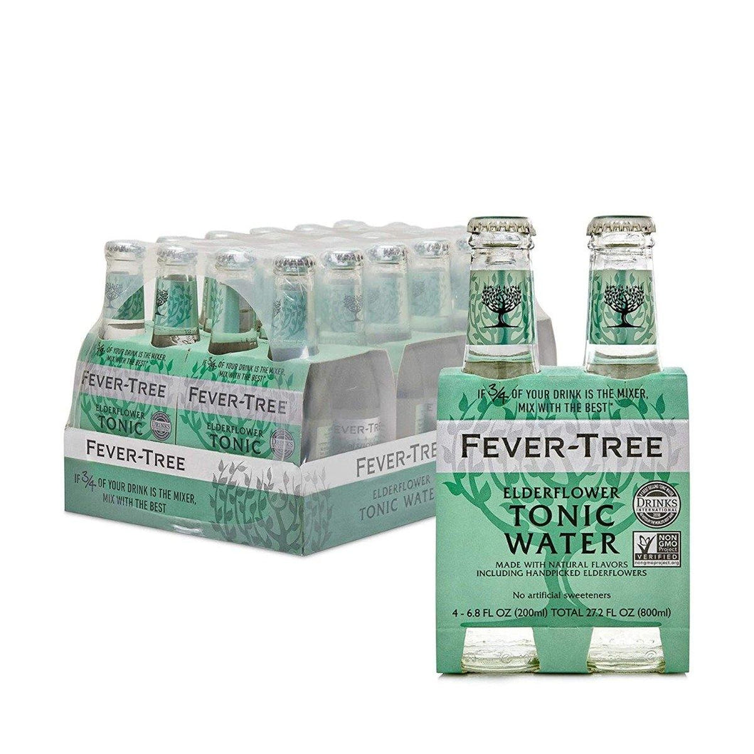Fever Tree Elderflower Tonic Water 6.8oz (Pack of 24) - Oasis Snacks