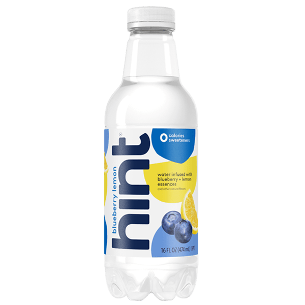 Hint Water, 16oz, Blueberry Lemon - Oasis Snacks