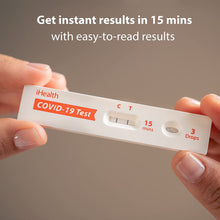 Load image into Gallery viewer, iHealth COVID-19 Antigen Rapid Test, 2 Tests per Pack, Results in 15 Minutes
